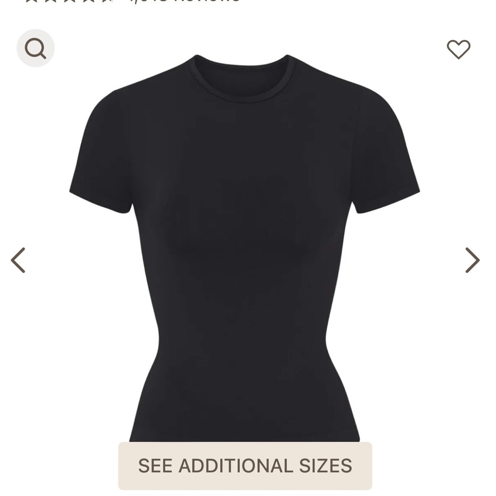 SKIMS Soft Smoothing Seamless T-shirt